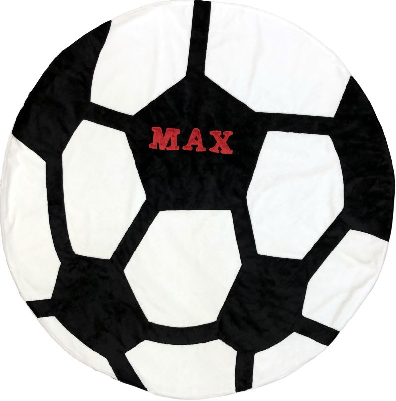 Soccer ball blanket best sale
